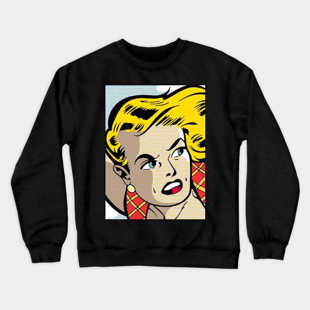 Undercover Girl 06 Crewneck Sweatshirt by Vintage Comics